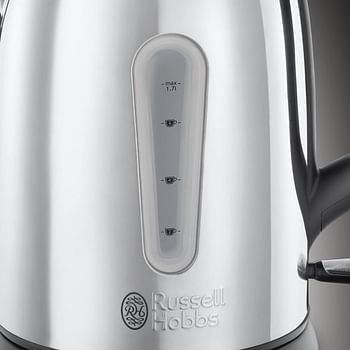 Russell Hobbs Coniston Stainless Steel Kettle Silver, 23760 - 1.7 L