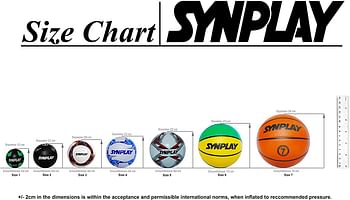 SYNPLAY Rubber Soccer Ball Dimpled Moulded Size 5 SS00130 -Black