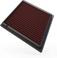 K&N Engine Air Filter: High Performance, Premium, Washable, Replacement Filter: Fits 2008-2019 Ford (Fiesta, Figo, KA Plus, B-Max, EcoSport, Tourneo Courier, Transit Courier, , 33-2955