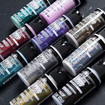 FolkArt Color Shift Chameleon Paint Set, 2 oz PROMOFAGLT /Extreme Glitter/2 oz