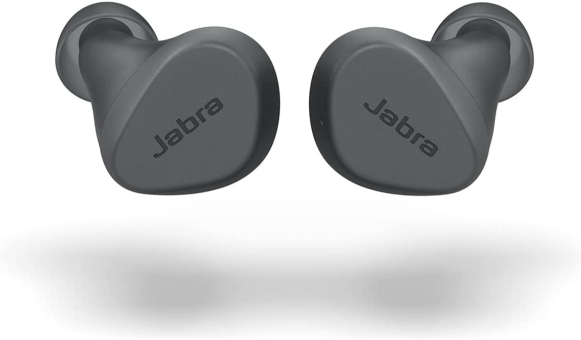 Jabra Elite 2 In Ear Wireless Bluetooth Earbuds – Noise Isolating True Wireless buds with 2 built-in Microphones, Rich Bass, Customizable Sound and Alexa Built-in (Android Only)- Dark Grey/One size