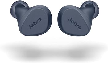 Jabra Elite 2 In Ear Wireless Bluetooth Earbuds – Noise Isolating True Wireless buds with 2 built-in Microphones, Rich Bass, Customizable Sound and Alexa Built-in (Android Only) - Navy/One size