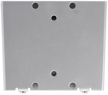Monoprice Titan Series Fixed TV Wall Mount Bracket for TVs 13in to 27in Max Weight 66 lbs VESA Patterns Up to 100x100 Silver
