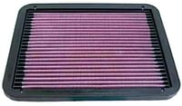 K&N Engine Air Filter: High Performance, Washable, Replacement Filter: Compatible: 1990-2007 MITSUBISHI/CHRYSLER/DODGE/EAGLE (iO, Eclipse, Pajero, Galant, Space Runner, Chariot, Space Wagon), 33-2072 || /Multicolor/34.29 x 19.69 x 4.45 cm