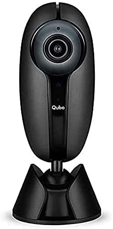 Qubo Smart Home Security Wifi Camera With Intruder Alarm System | 1080P Full Hd 2Mp Camera | Weather Resistant | Alexa & Ok Google Enabled | By Hero Group