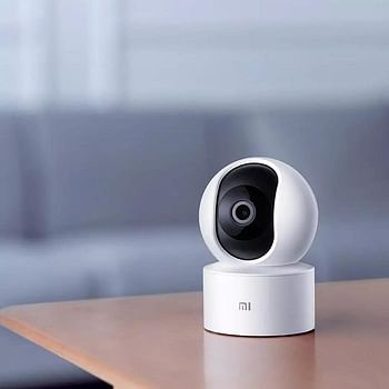 Xiaomi Mi 360 DEGREE Camera 1080p 360 DEGREE panoramic view, full protection Infrared Night Vision AI Human Detection Compatible with Android 4.4, iOS 9.0 and above White /one Size