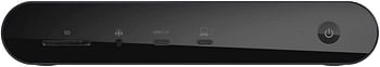 Belkin Thunderbolt 4 Dock Pro, Single 8K @ 60hz, Dual 4K Display Compatible, 2 x Thunderbolt 4 Port, 2 x HDMI Port, 90W Power Delivery PD, Audio In/Out, Compatible with MacBook Pro, XPS, and More/Gray/ports 12
