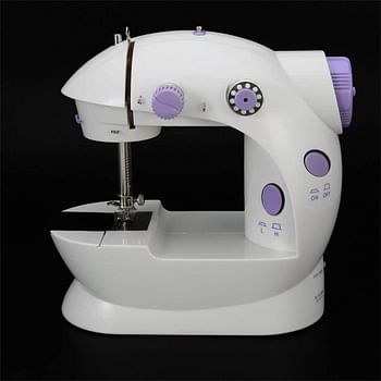 B.L.A. Electric sweing Tailor Small Household Electric Mini Multifunction Portable Sewing Machine/White/One size