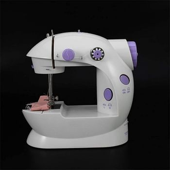 B.L.A. Electric sweing Tailor Small Household Electric Mini Multifunction Portable Sewing Machine/White/One size