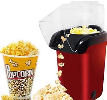 Popcorn Machine Hot air Pop Popper Maker Small Tabletop Home Party Snack /Multicolor/One Size