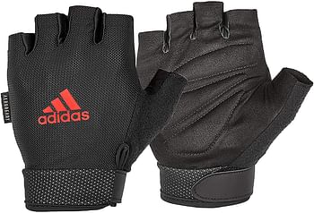 adidas Essential Gloves /Black-Red/L
