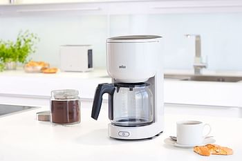 Braun Coffee Maker Kf 3100 White 10 Cups