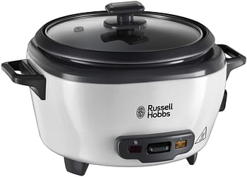 Russell Hobbs Medium Rice Cooker And Steamer - 27040, White, 27040Gcc/One size