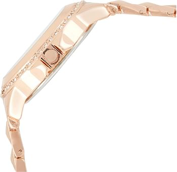 U.S. Polo Assn. Women's Dial Alloy Band Watch USC40078 38 mm - Rose Gold