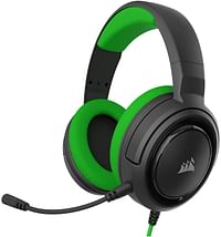 Corsair HS35 STEREO Gaming Headset, Green