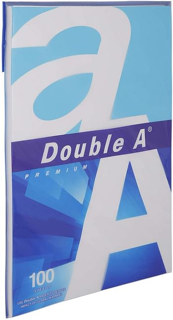 Double A - Printer Copy Paper, Size A4, GSM 80, 100 Pages Ream/White