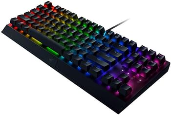 Razer BlackWidow V3 Tenkeyless, Razer Green Switches, Tactile and Clicky, ABS Keycaps, RGB /One Size/Black