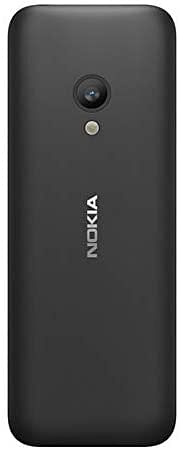 Nokia 150 (2020) Feature Phone, Dual SIM, 2.4" Display, Camera, FM Radio, MP3 Player, expandable MicroSD up to 32GB - Black -one Size