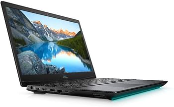 Dell G5 15 5500 Gaming Laptop, Intel Core i5-10300H, 15.6 Inch FHD, 512GB SSD, 8 GB RAM, NVIDIA® GeForce GTX™ 1650Ti 4GB Graphics, Windows 10 Home, English-Arabic Keyboard, Black