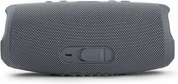 JBL Charge 5 Portable Speaker, Built-In Powerbank, Powerful JBL Pro Sound, Dual Bass Radiators, 20H of Battery, IP67 Waterproof and Dustproof, Wireless Streaming, Dual Connect - Gray, JBLCHARGE5GRY