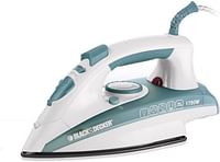 Black+Decker 1750W Vertical Steam Iron with Self Clean, Green/White - X1600 - B5,