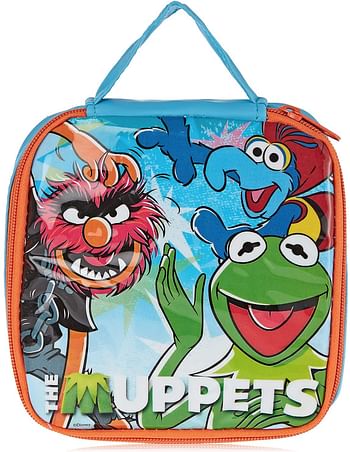 Stor Muppets Square Lunch Bag Blue -34 x 178 x 174 millimeters.