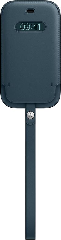 حافظ جلدي من ابل مع ماج سيف (يناسب جهاز ايفون 12 ميني) - لون ازرق