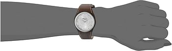 Salvatore Ferragamo watch for Women - Analog PU Leather Band - FID030015/Silver/35mm