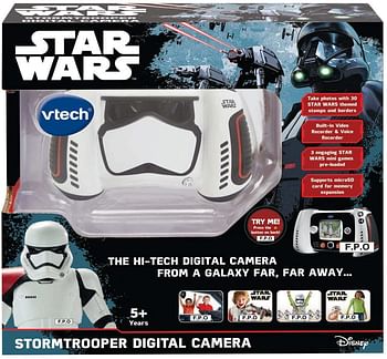 Vtech Star Wars Stormtrooper Digital Camera - 5 Years & Above - White