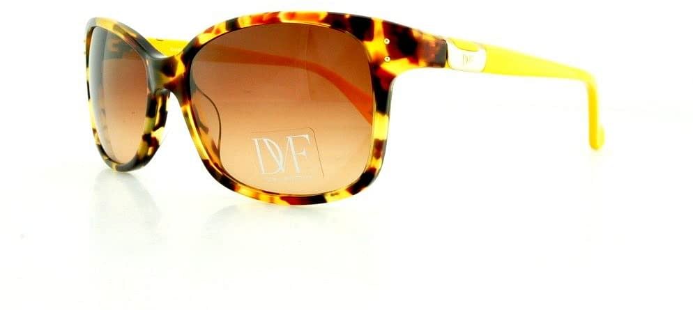 Dvf Women'S Sunglasses/Brown/Brown-Yellow