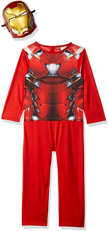 Rubie'S Superhero Costumes For Boys, 3-6 Years Red