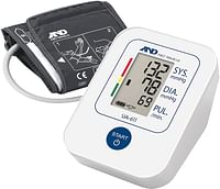 جهاز قياس ضغط دم الذراع العلوي من ايه اند دي سيمبل - ابيض UA611