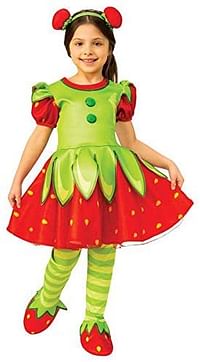 Rubies Tutti Strawberry Deluxe Child Costume, Small /Cherry Red/Small- 4-6 Years