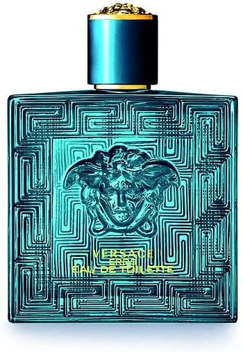 Versace Eros Eau de Toilette For Men, 100 ml Green