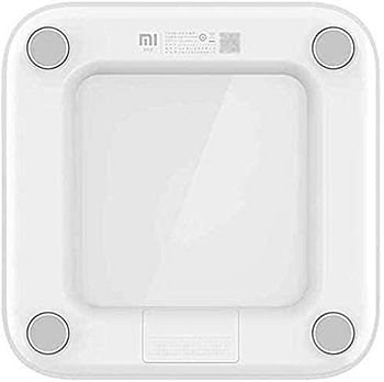 Xiaomi Smart Weight Scale, Weighing Scale 2 Bluetooth 5.0 Precision Fitness XMTZC04HM, white