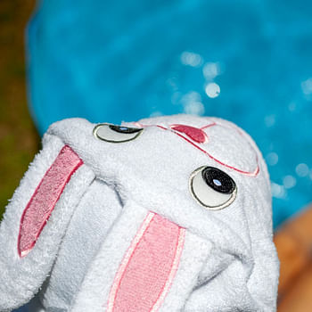 Coochy Coo - Personalized Bunny Towel - Girl B/Multicolor/90 x 60 cm