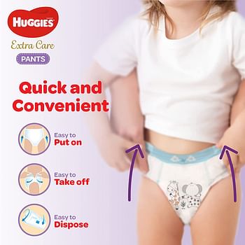 Huggies Extra Care, Size 6, Jumbo Pack, 80-2 * 40 twin pack Diaper Pants