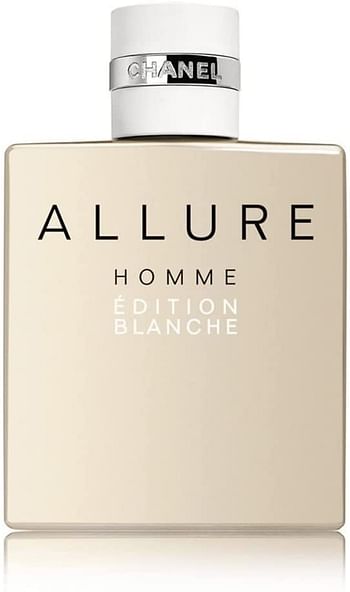 Allure Homme Edition Blanche by Chanel for Men Eau de Parfum, 100ml Multicolor