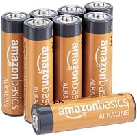 High-Performance Alkaline Batteries, 8 Pack Aa  10-Year Shelf Life, Easy To Open Value Pack