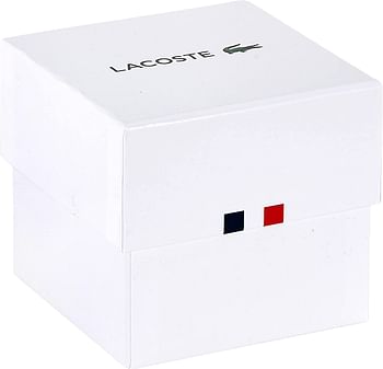 Lacoste Men's Analogue Quartz Watch with Stainless Steel Strap 2011030, Black 44mm