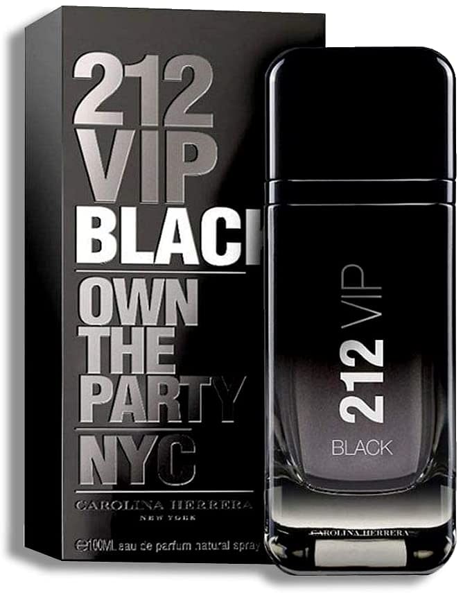 212 VIP Black by Carolina Herrera - perfume for men - Eau de Parfum, 100ml Multi color