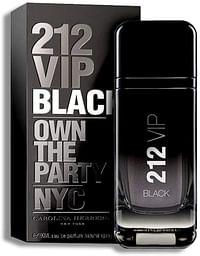 212 VIP Black by Carolina Herrera - perfume for men - Eau de Parfum, 100ml Multi color