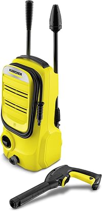 Pressure Washer 110Bar, 1400W For Home Cleaning, Karcher K2 Compact Yellow Pressure Washer