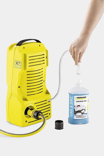 Pressure Washer 110Bar, 1400W For Home Cleaning, Karcher K2 Compact Yellow Pressure Washer
