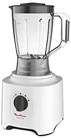 MOULINEX Easy Force Food Processor, 800 Watts, 6 Attachments, White, FP247127 Double Force + 6 Accessories/White