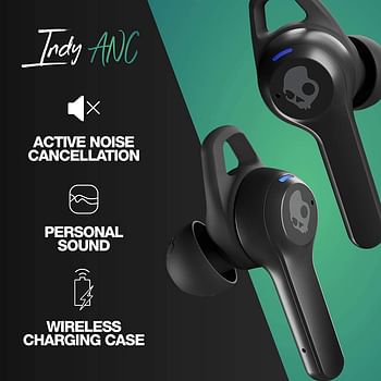 Skullcandy Indy ANC True Wireless Noise Cancelling In-Ear Earbud True Black