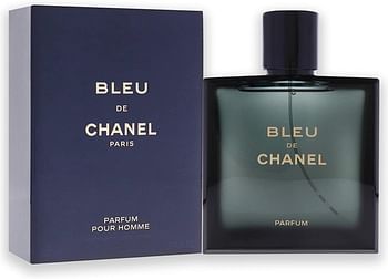 Chanel Perfume - Blue De Chanel Parfum New Edition By Chanel For - Perfume For Men - 100Ml-Black