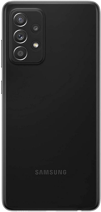 Samsung Galaxy A52 Dual SIM Smartphone, 128GB 8GB RAM LTE , Black/Black/LTE