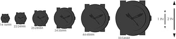 Akribos XXIV Womens Quartz Watch, Analog Display and Stainless Steel Strap AK668RG  White/One Size