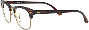 Ray-Ban Clubmaster RX5154 Mock Tortoise-Demo Lens/51 Millimeters